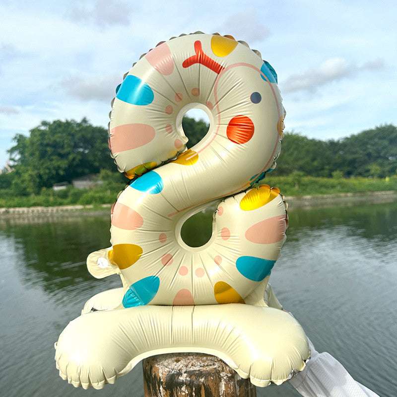 Billion Balloons 40inch Cartoon Animal Shaped Number Balloons