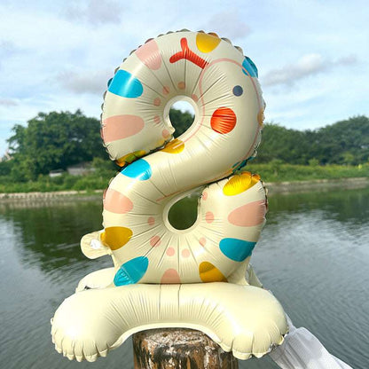 Billion Balloons 40inch Cartoon Animal Shaped Number Balloons