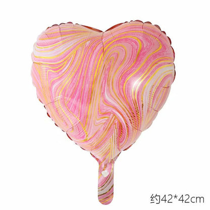 Billion Balloons New 18-Inch Love Star Aluminum Balloon Min.100PCS