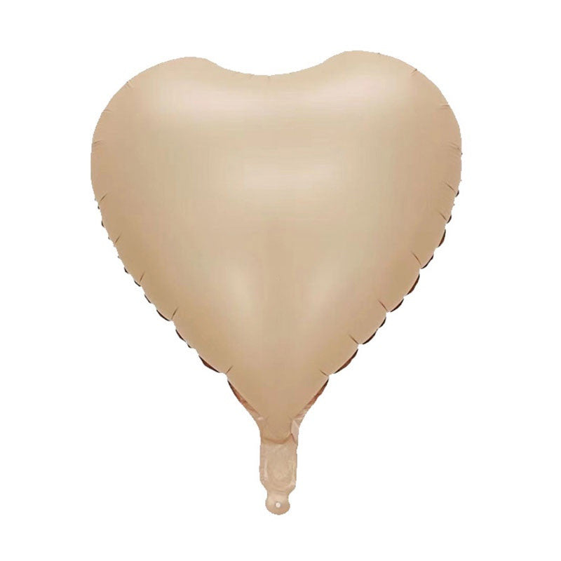 Billion Balloons 18/40Inch Number Balloons 0-9 Large Digital Heart Foil Beige Balloon