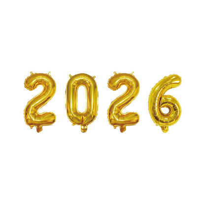 16" 32" New Year Balloons for 2026 - Min.10PCS
