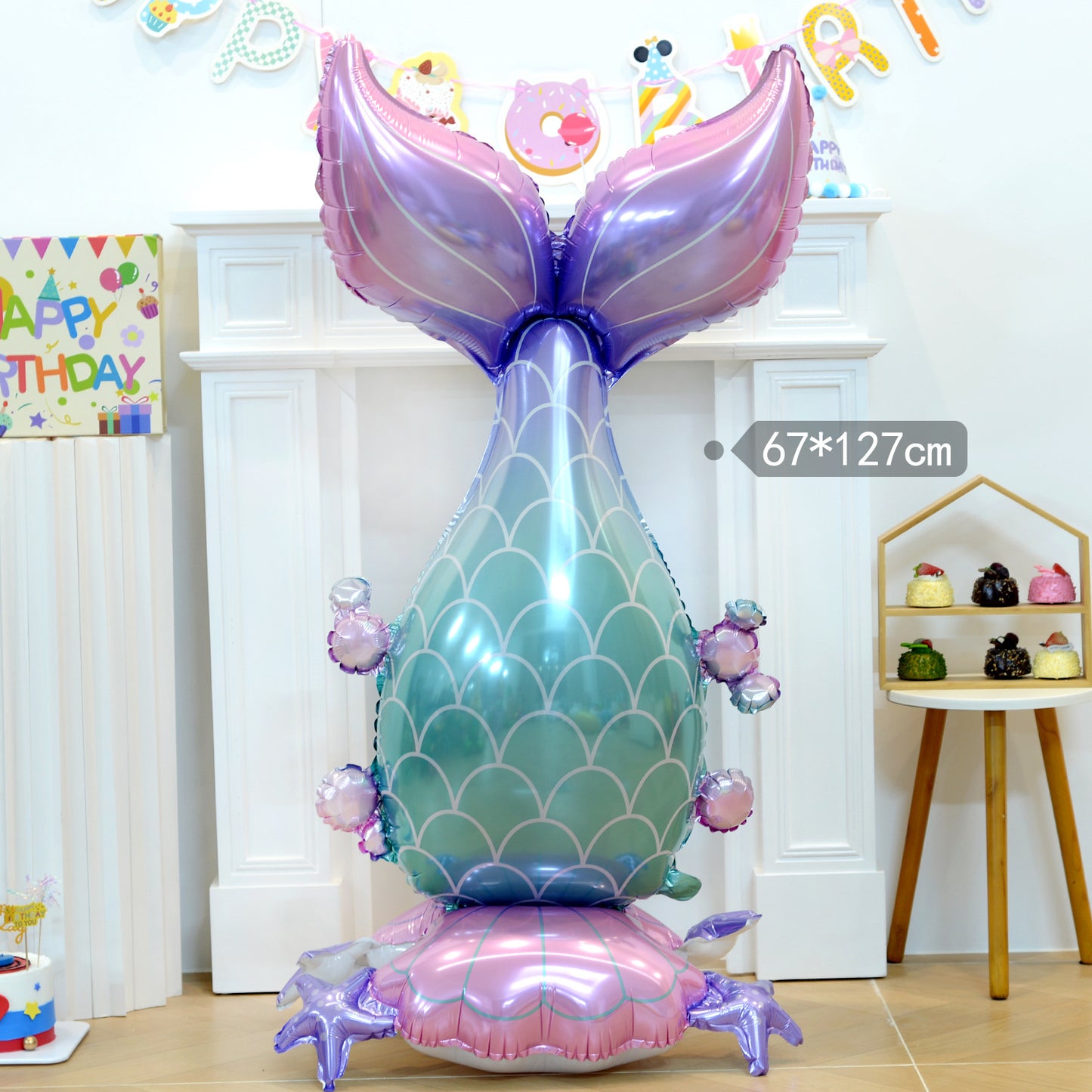 Large Cartoon Aluminum Film Balloon Standing Base Party Min.50PCS
