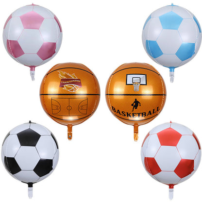 Direct Supply 22-Inch 4D Football Aluminum Foil Balloon Wholesale