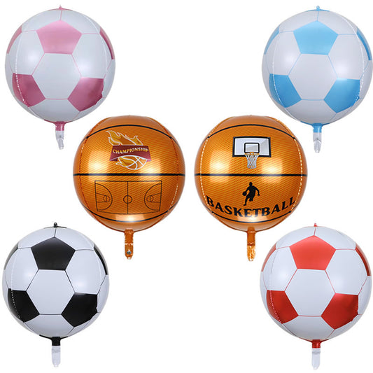 Direct Supply 22-Inch 4D Football Aluminum Foil Balloon Wholesale