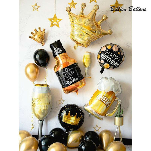 Billion Balloons 36" Big Foil Balloon Party Decorations Need Fashion Match