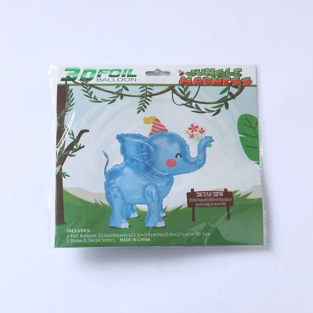 Billion Balloons Assemble Elephant Balloon Zoo Forest Party Decorative Balloon