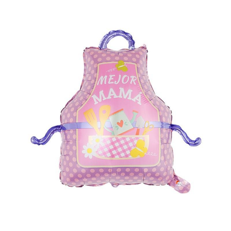 New Mother's Day Apron Flower Garden Aluminum Foil Balloon Wholesale