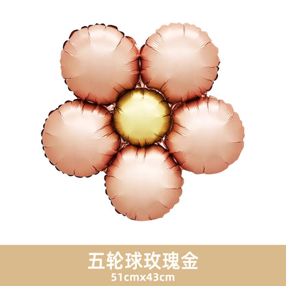 Chinese Valentine Matte Balloons Party Deco Leopard Submarine Design