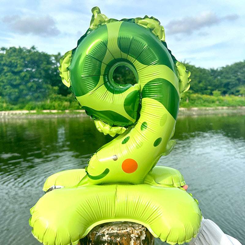 Billion Balloons 40inch Cartoon Animal Shaped Number Balloons