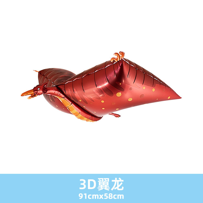 Promotional 3D 4D Floating Balloon Hot Air Gift Original Aluminum Film 50pcs Min.