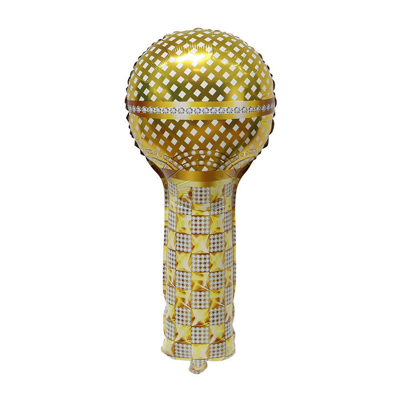 Billion Balloon Photography Camera Microphone Radio Skate Aluminum Foil Balloons Min.50PCS