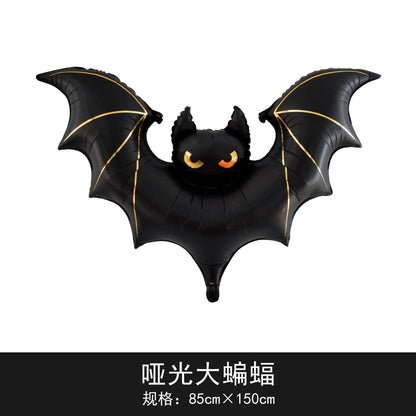 120cm Halloween Party Balloon Witch Skeleton Spider Base Min.50PCS