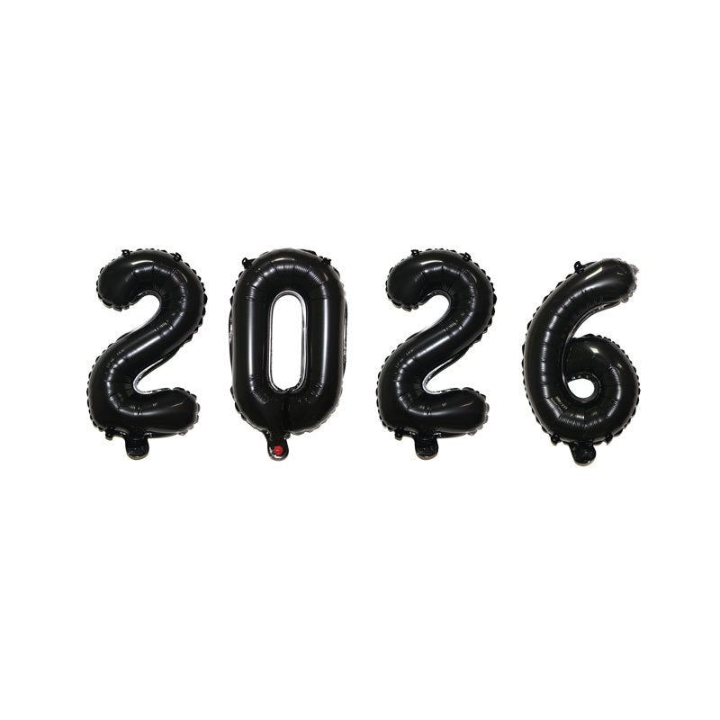 16" 32" New Year Balloons for 2026 - Min.10PCS