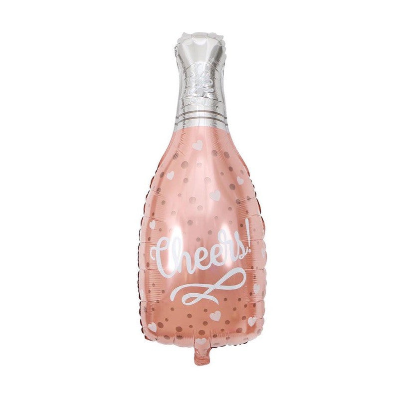 Billion Balloons Big size Champagne Wine Bottle Aluminum Foil Balloon Min.50PCS