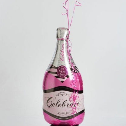 Billion Balloons Big size Champagne Wine Bottle Aluminum Foil Balloon Min.50PCS