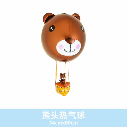 Promotional 3D 4D Floating Balloon Hot Air Gift Original Aluminum Film 50pcs Min.