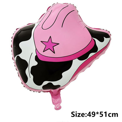 Billion Balloons Cartoon shaped aluminum film cow balloon Farm themed