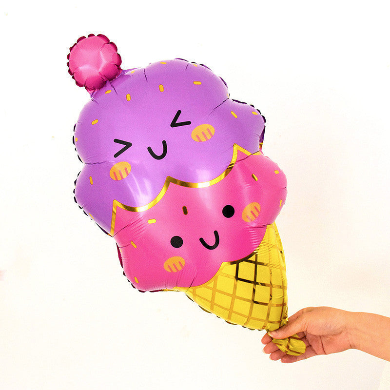 Billion Balloons 1/6Pcs Ice Cream Candy Dessert Series Balloons