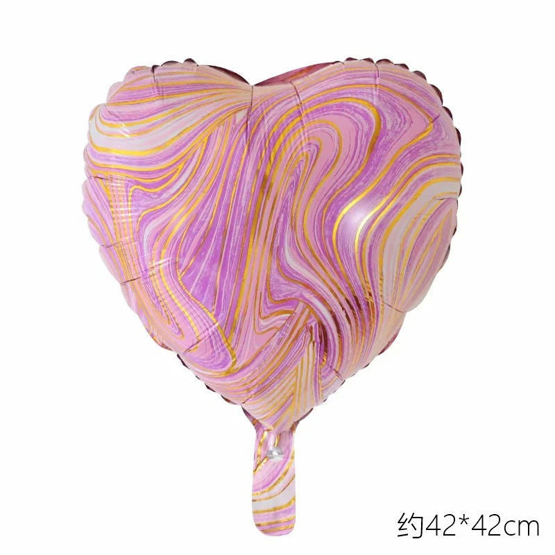 Billion Balloons New 18-Inch Love Star Aluminum Balloon Min.100PCS
