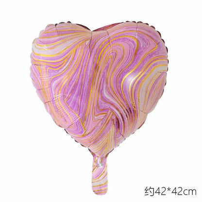 Billion Balloons New 18-Inch Love Star Aluminum Balloon Min.100PCS