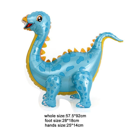 Billion Balloons 3D Standing Large Dinosaur Cartoon Aluminum Film Balloon