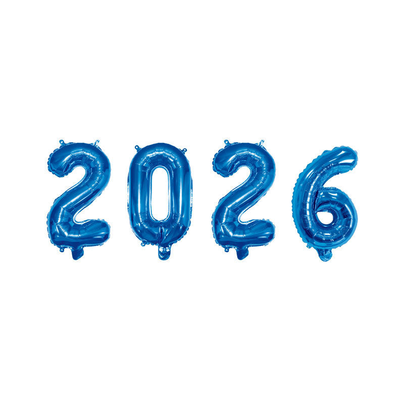16" 32" New Year Balloons for 2026 - Min.10PCS