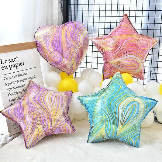 Billion Balloons New 18-Inch Love Star Aluminum Balloon