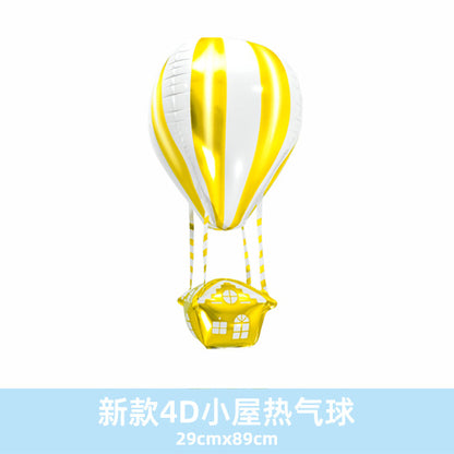 Promotional 3D 4D Floating Balloon Hot Air Gift Original Aluminum Film 50pcs Min.