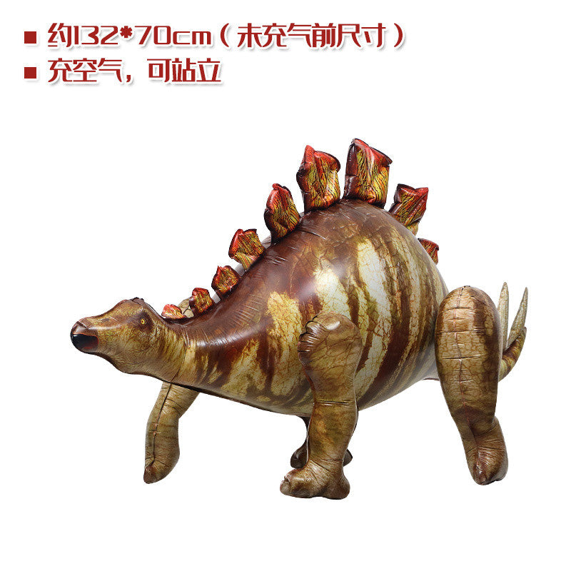 Toys Balloon 4D Standing Simulation Dinosaur Big Size Aluminum Film Balloon