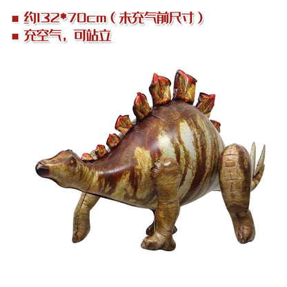 Toys Balloon 4D Standing Simulation Dinosaur Big Size Aluminum Film Balloon