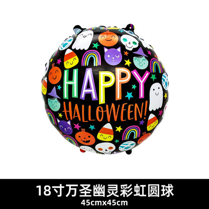 18 Inch Balloon Skull Bat Spider Pumpkin Halloween Decor Min.50PCS