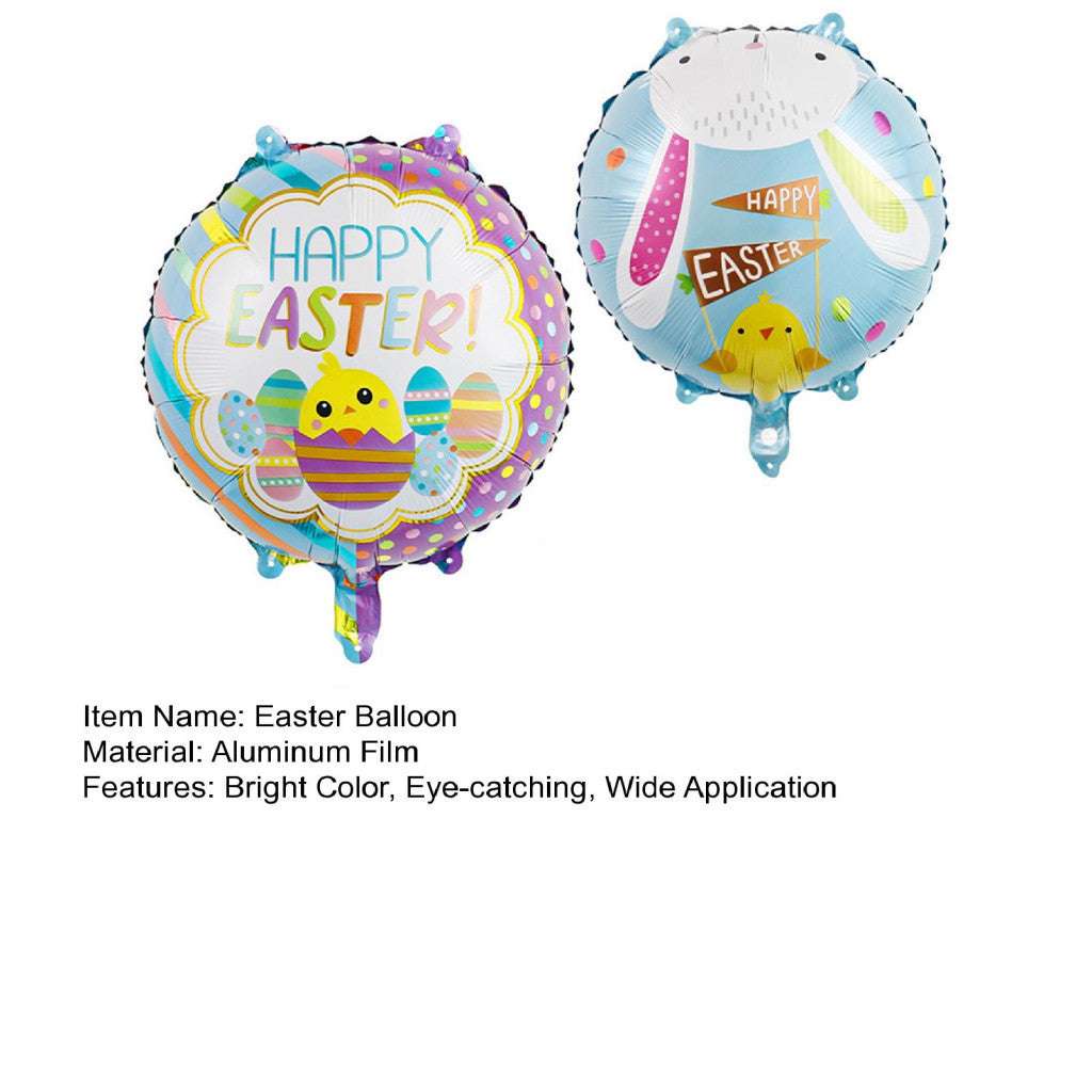 Billion Balloons Aluminum Film Balloon for Home Easter Decors