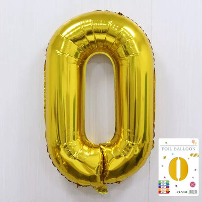 40inch Number Balloons for Children's Party Decoration Min.20PCS