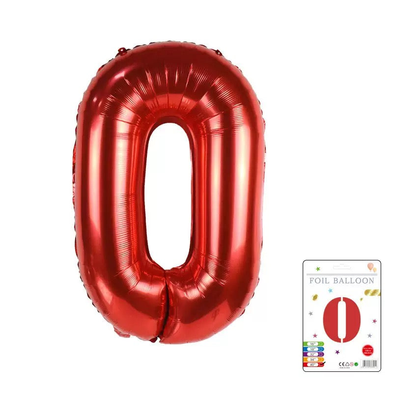 40inch Number Balloons for Children's Party Decoration Min.20PCS