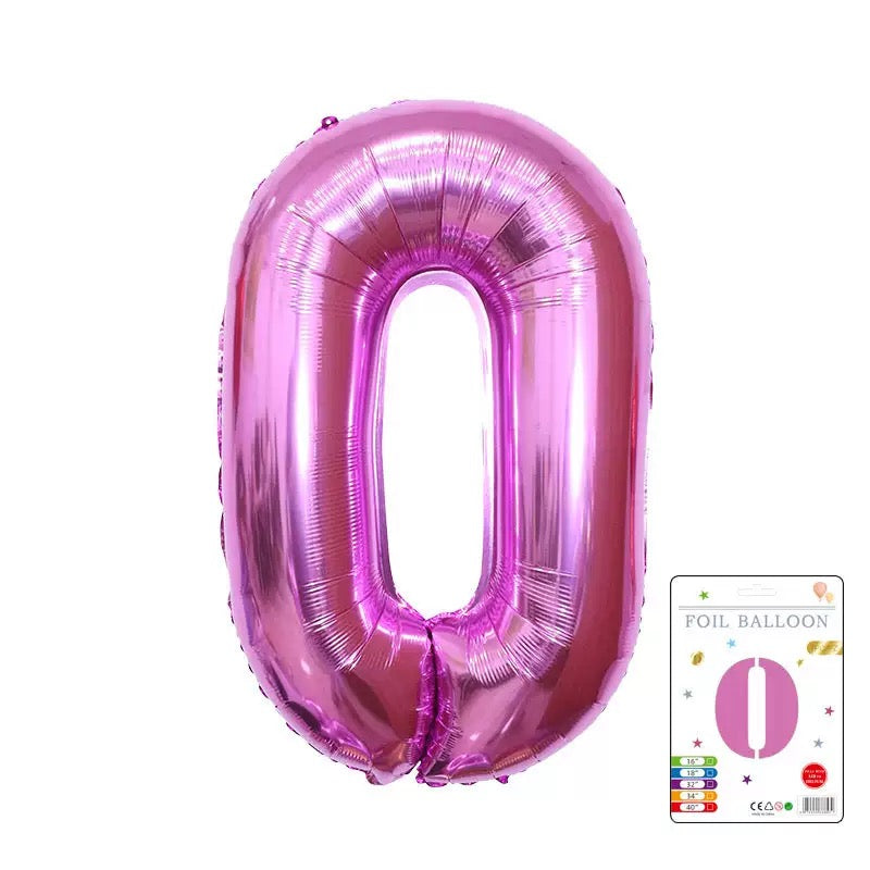40inch Number Balloons for Children's Party Decoration Min.20PCS
