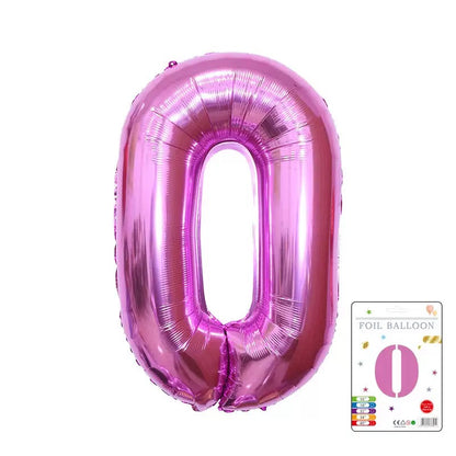 40inch Number Balloons for Children's Party Decoration Min.20PCS