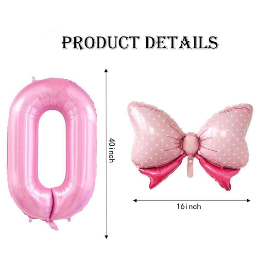 40 Inch Princess Jumbo Number Balloon for Girls' Birthday Parties