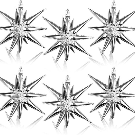 Red & Gold Star Aluminum Balloons for Wedding Backdrop & Party Decor | Bulk