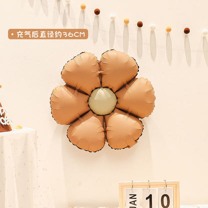 Billion Balloons INS Style Matte Bear Cake Aluminum Film Balloons Min.50PCS