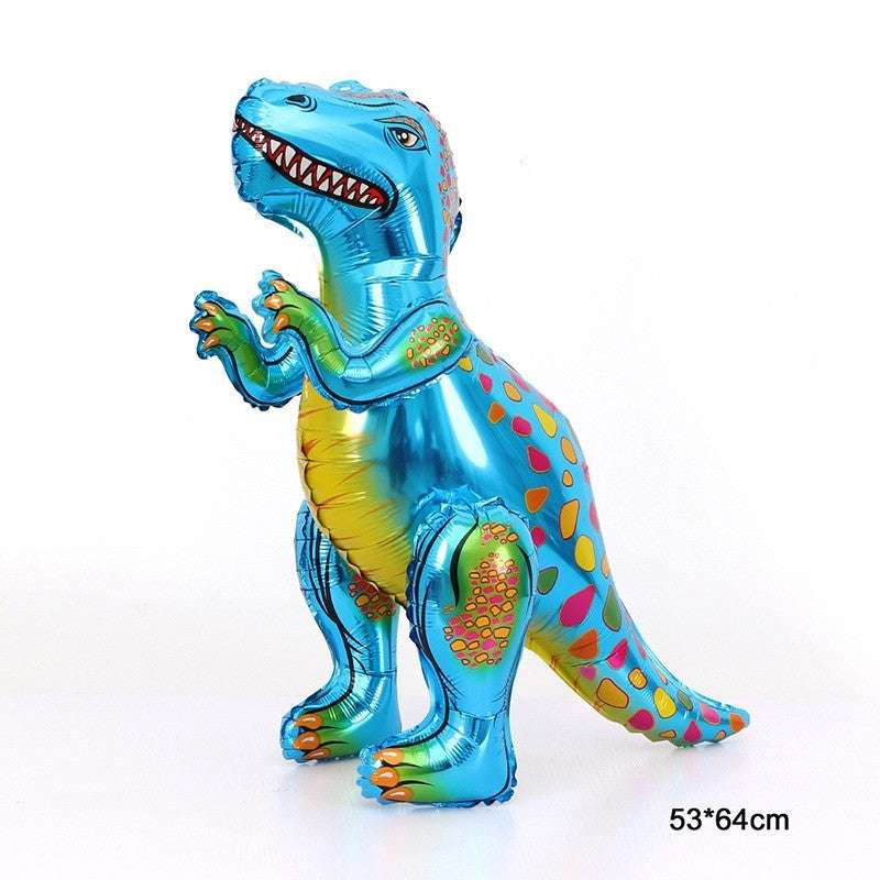 Billion Balloons 3D Standing Large Dinosaur Cartoon Aluminum Film Balloon