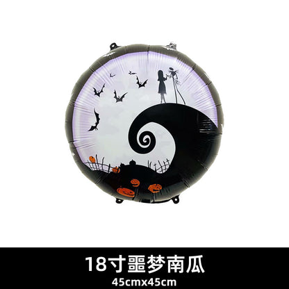 18 Inch Balloon Skull Bat Spider Pumpkin Halloween Decor Min.50PCS