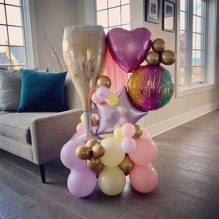 Billion Balloons 36" Big Foil Balloon Party Decorations Need Fashion Match
