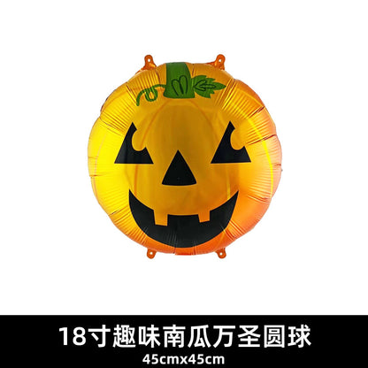18 Inch Balloon Skull Bat Spider Pumpkin Halloween Decor Min.50PCS