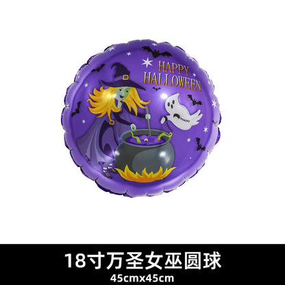 18 Inch Balloon Skull Bat Spider Pumpkin Halloween Decor Min.50PCS