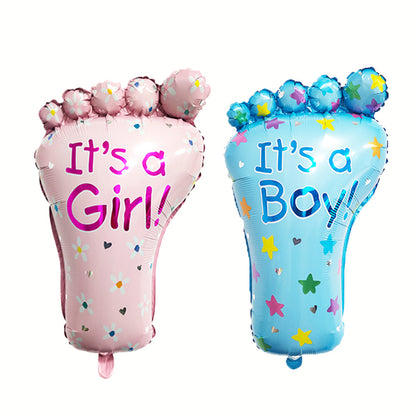 Aluminum Foil Carousel Balloon Baby First Birthday Min.50PCS