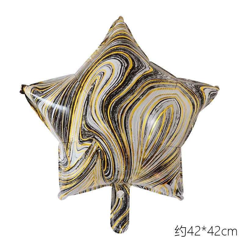Billion Balloons New 18-Inch Love Star Aluminum Balloon