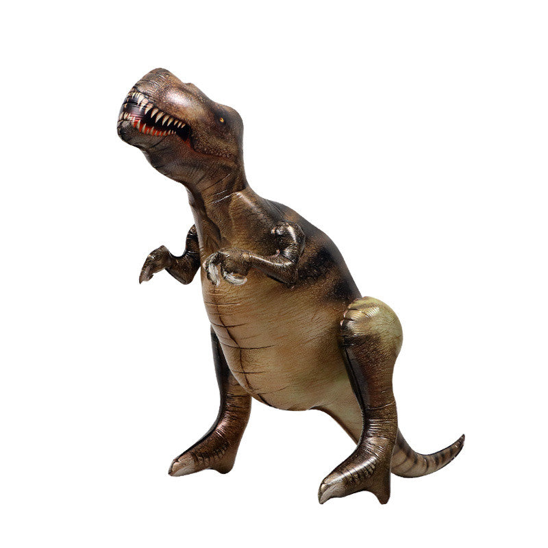 Toys Balloon 4D Standing Simulation Dinosaur Big Size Aluminum Film Balloon