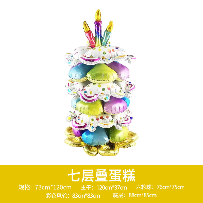 Christmas Tree Bear Candle Cake Combination Gift Set Min.50pcs