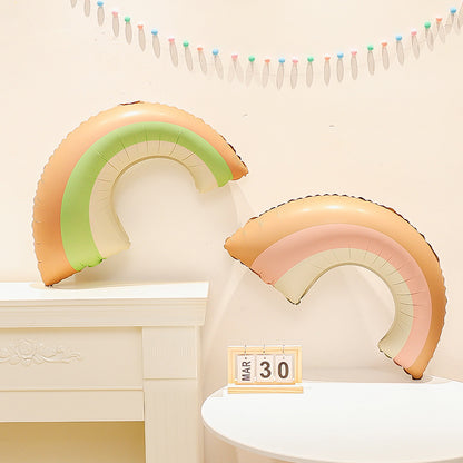 Billion Balloons INS Style Matte Bear Cake Aluminum Film Balloons Min.50PCS