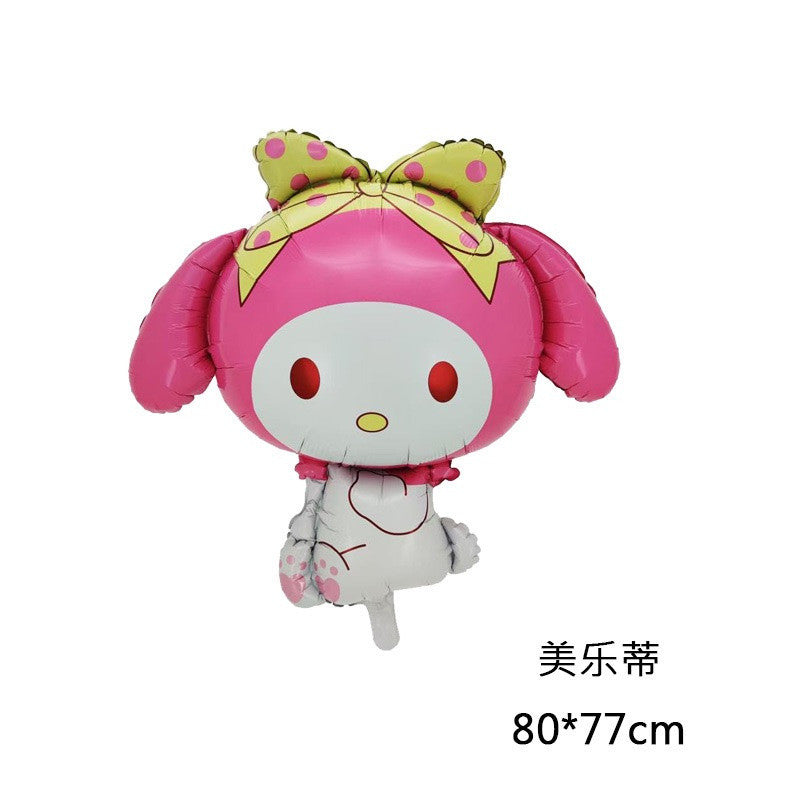 Billion Balloon Sanrio Balloon Clow M Melody Aluminum Film Balloons